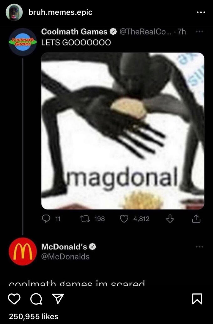 Reposted to @bruh.memes.epic - account with 15.5k followers