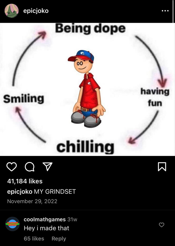 Repposted to @epicjoko - account with 434K followers